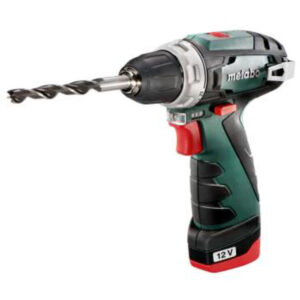 Metabo Cordless drill / screwdriver PowerMaxx BS Basic (600080500)  12V 2x2Ah LiPOWER; Charger LC 40 (220-240 V / 50 - 60 Hz)